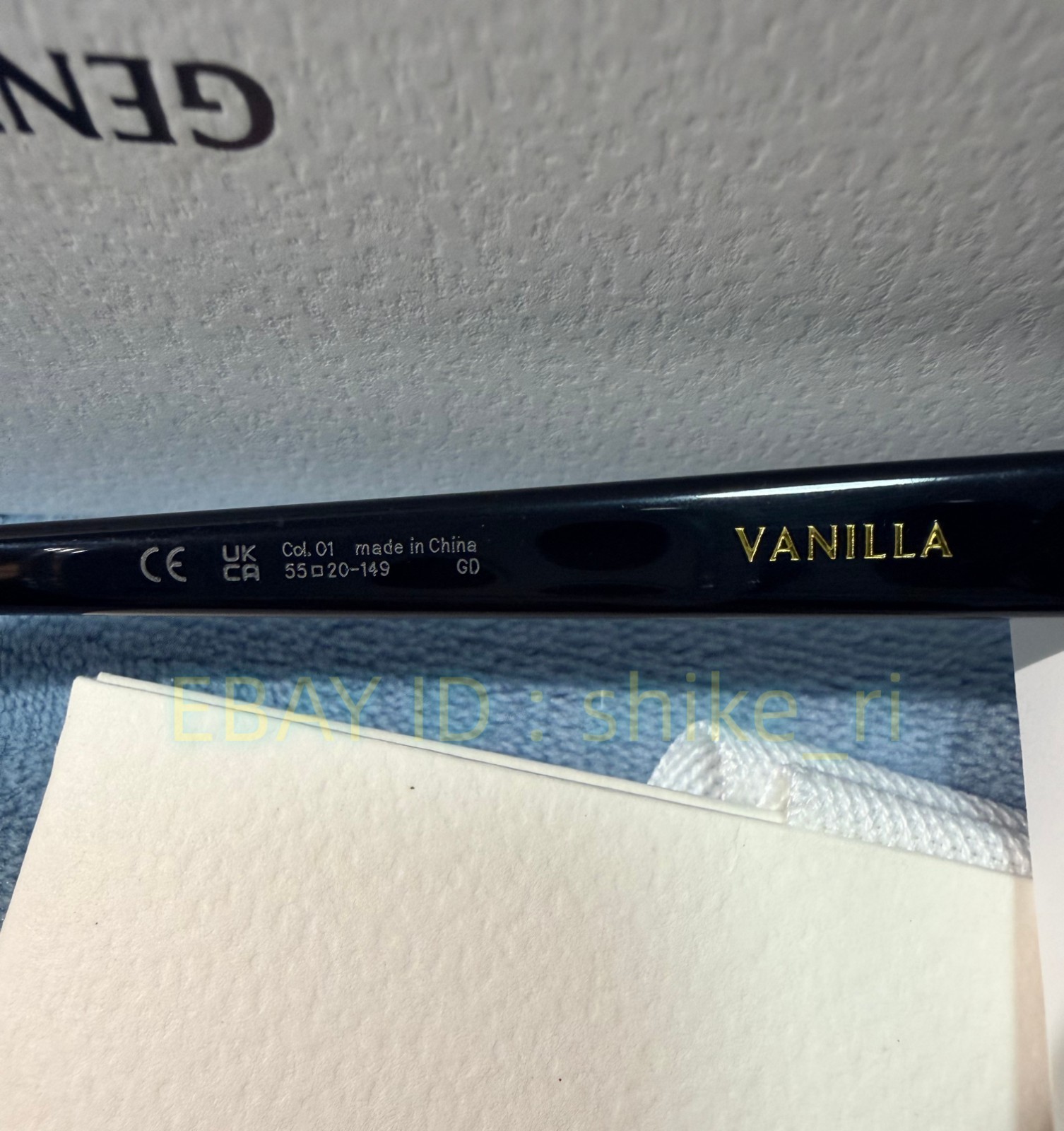 2026 GentleMonster Vanilla 01 Sunglasses Black Frame Black Lenses