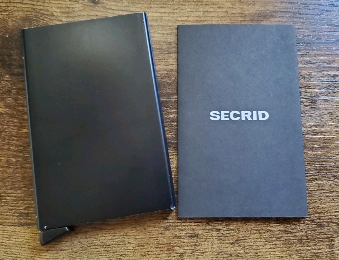 Secrid Card Protector Titanium RFID Wallet Black