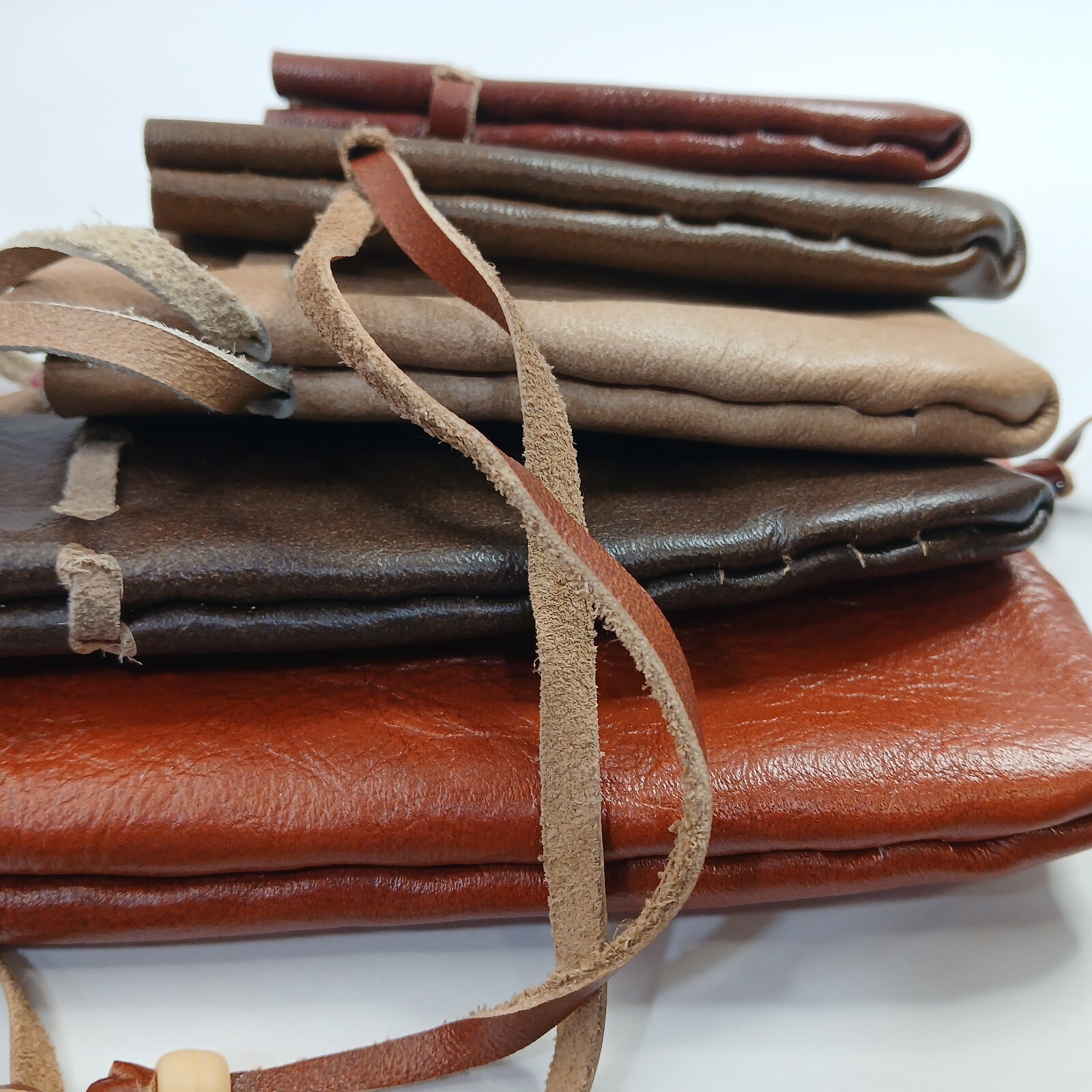 Leather Medicine Bag / Pouch / Purse – YOU PICK – small, beaded, variety