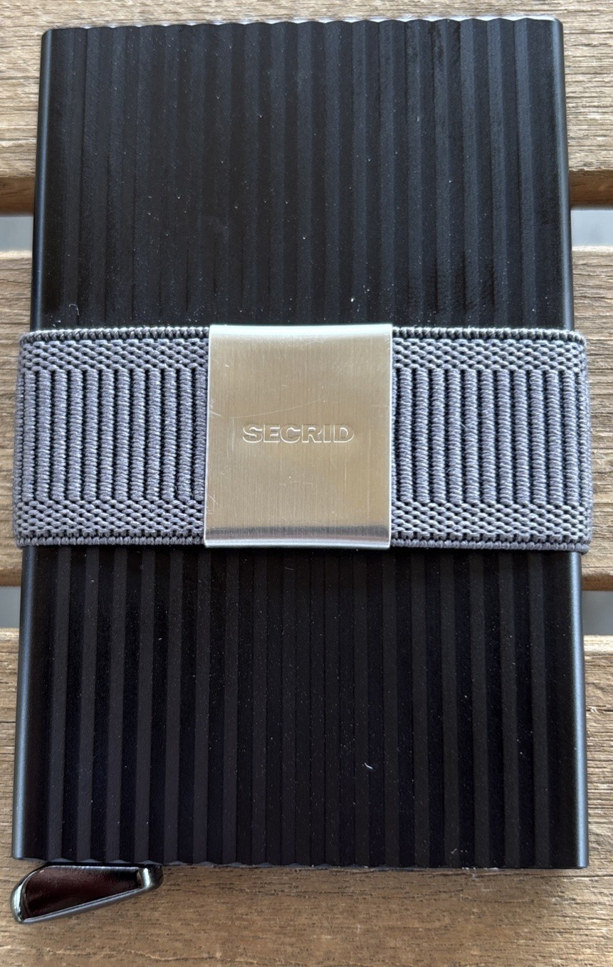 Secrid Premium Fluted Card Protector Never Carried