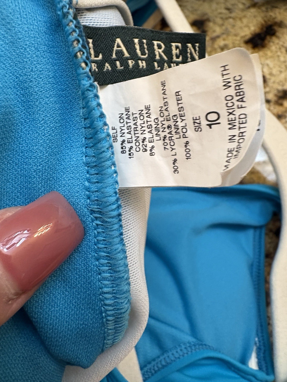 Ralph Lauren Women’s One Piece Swimsuit