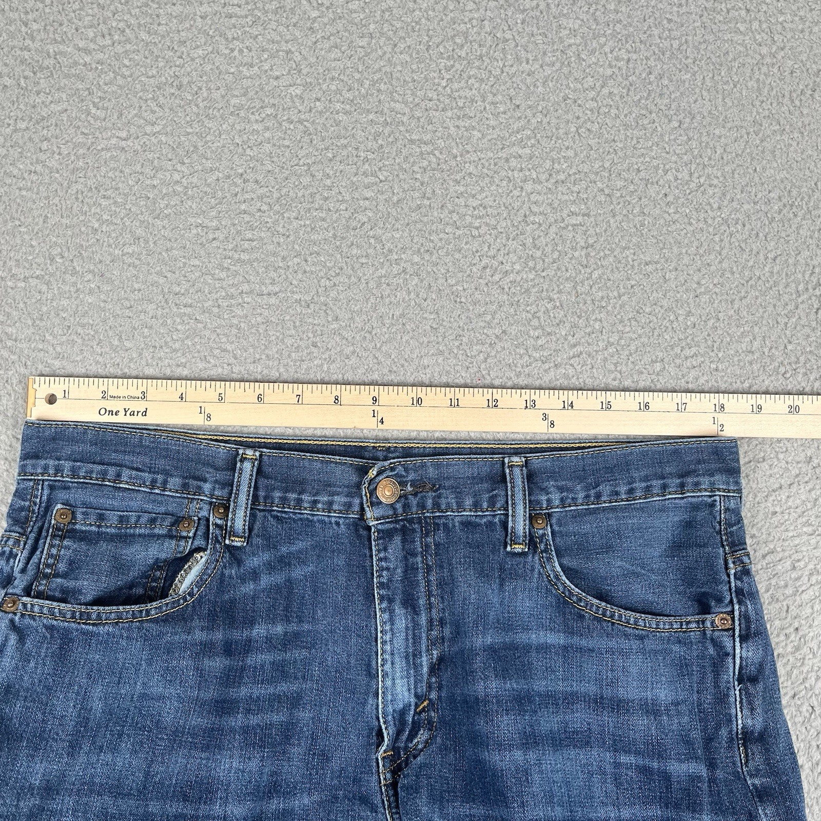 Levis Jeans Mens 36×30* Blue 569 Loose Straight Baggy Grunge Skater Y2K Denim