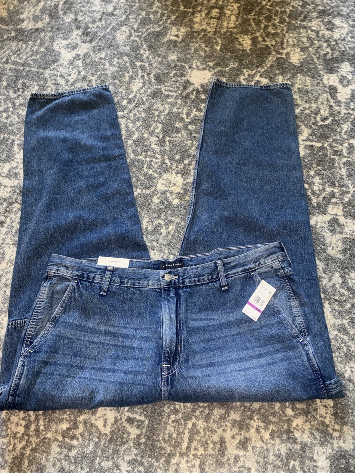 Aero Aeropostale Carpenter Mens Jeans 2XL 40×30 Blue NWT