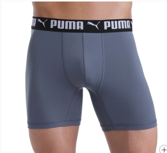 Men’s PUMA Boxer Briefs 5pk Moisture-Wicking Underwear Tag-Free Comfort Fit