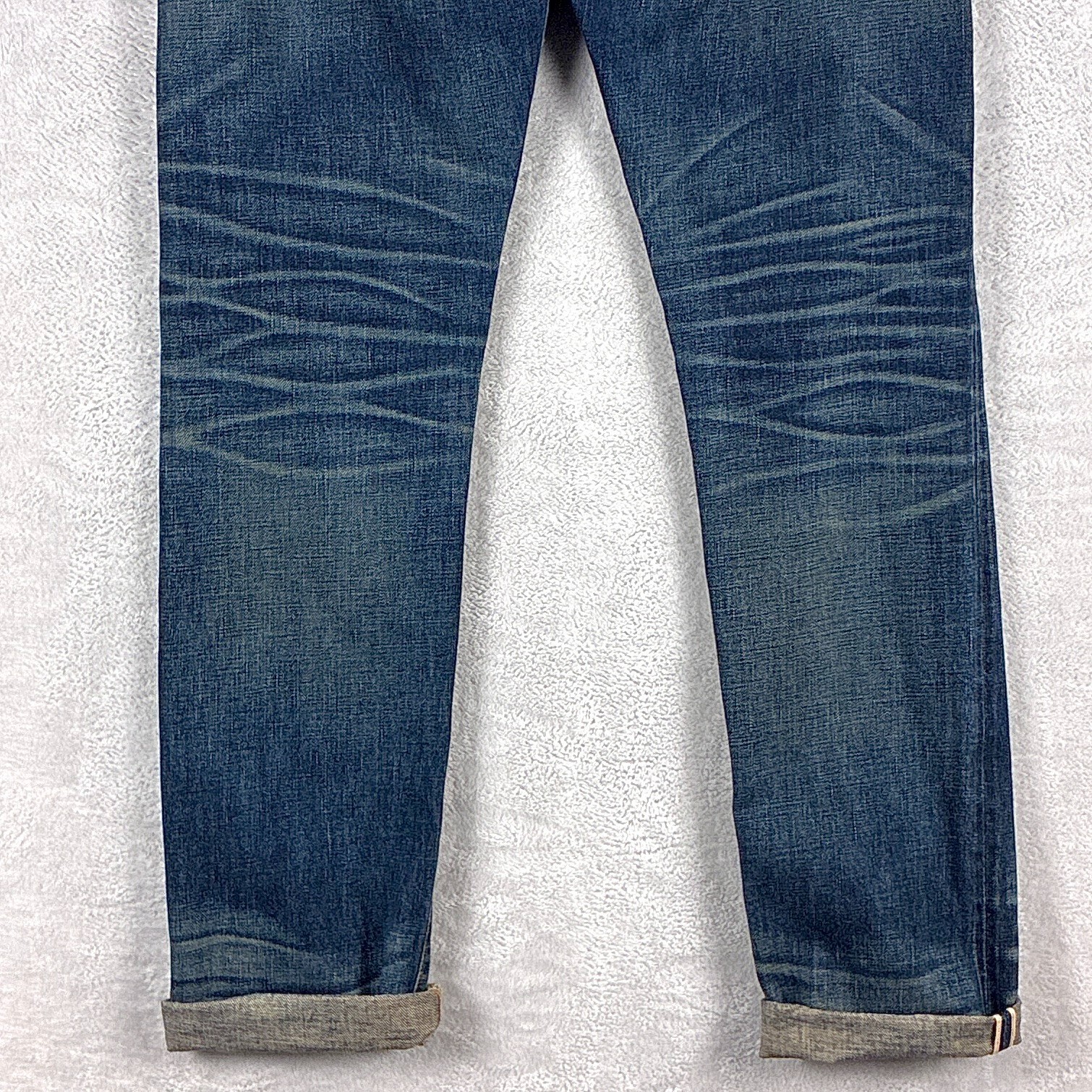 Simon Miller Jeans Mens 29×34 (30×32) Faded Whiskered Selvedge Parkview Slim USA