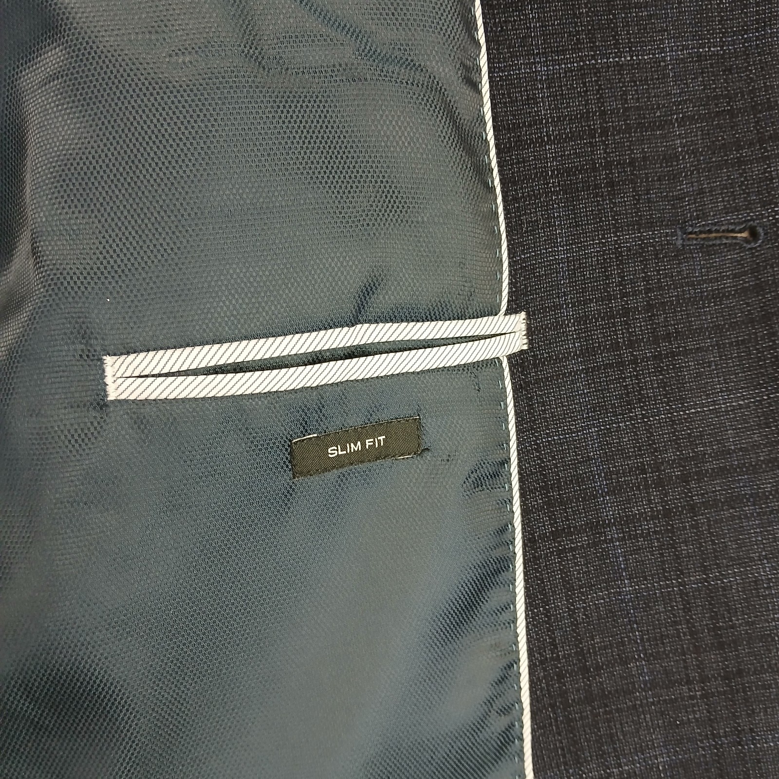 Kenneth Cole Awareness 46S Mens Blazer Jacket 21×29 Lightweight ***Fits A 42S **