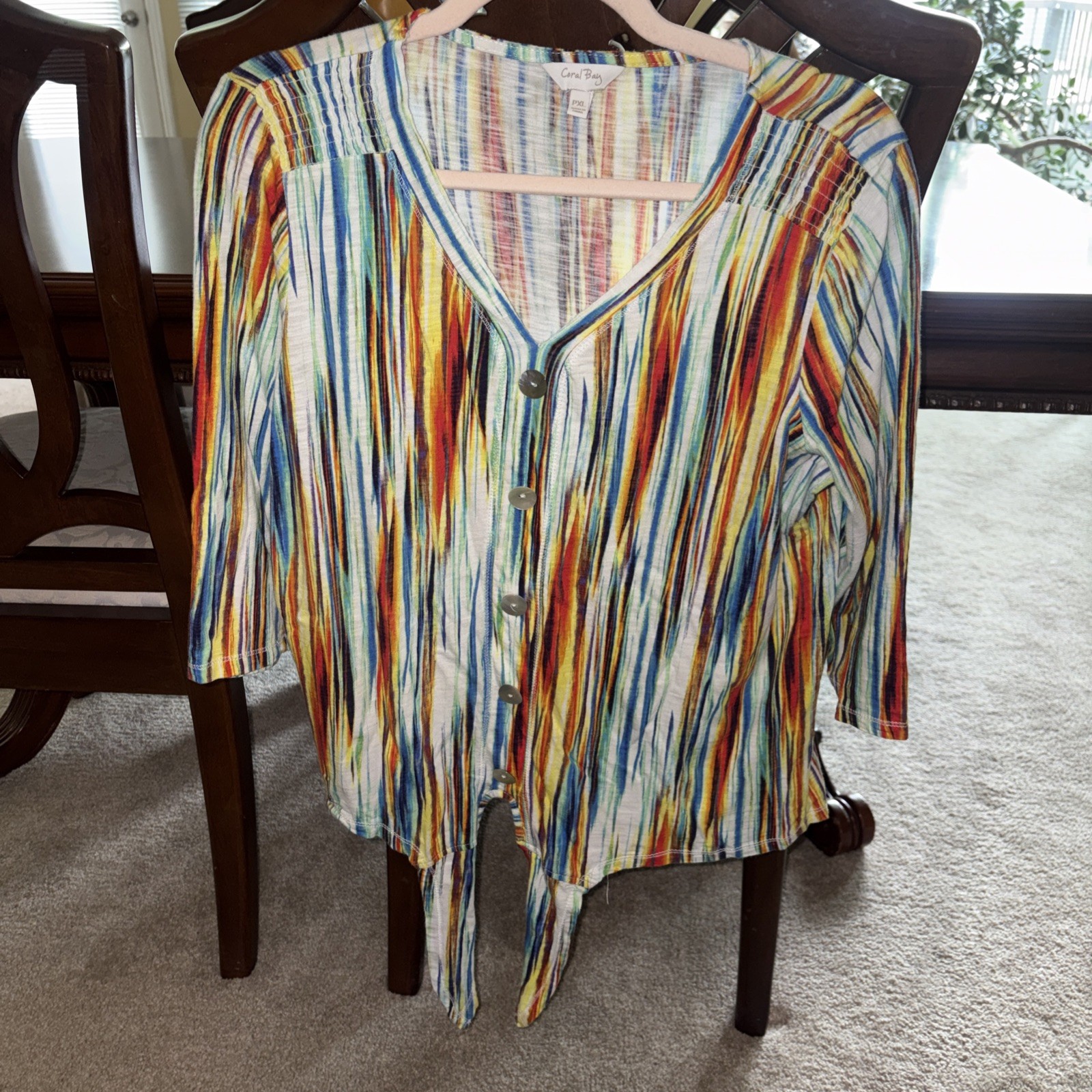 Coral Bay Petite XL Soft Lightweight Comfy Top. Great Colors. Perfect Summer Top