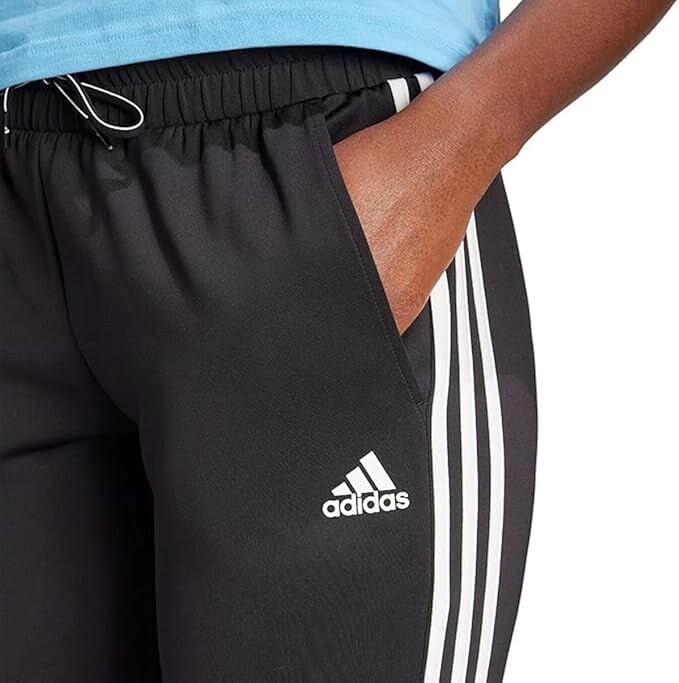 Adidas 3-Stripe AEROREADY Active Jogger Ladies – Black – NWT NEW!