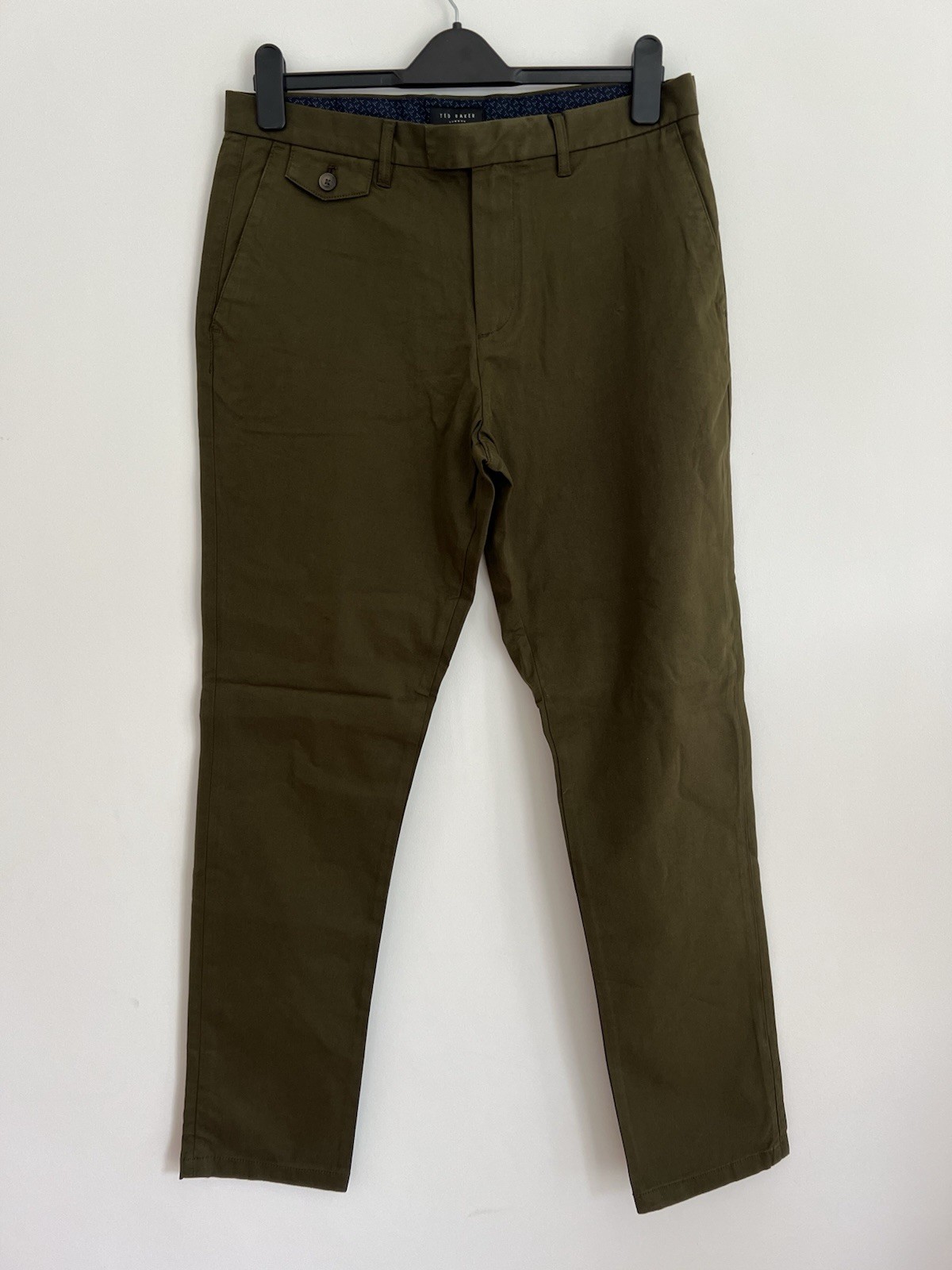 TED BAKER Chinos Chino Slim Fit Trousers Waist 30″ 32″ 34″ 36″ 38″ Leg Reg Khaki