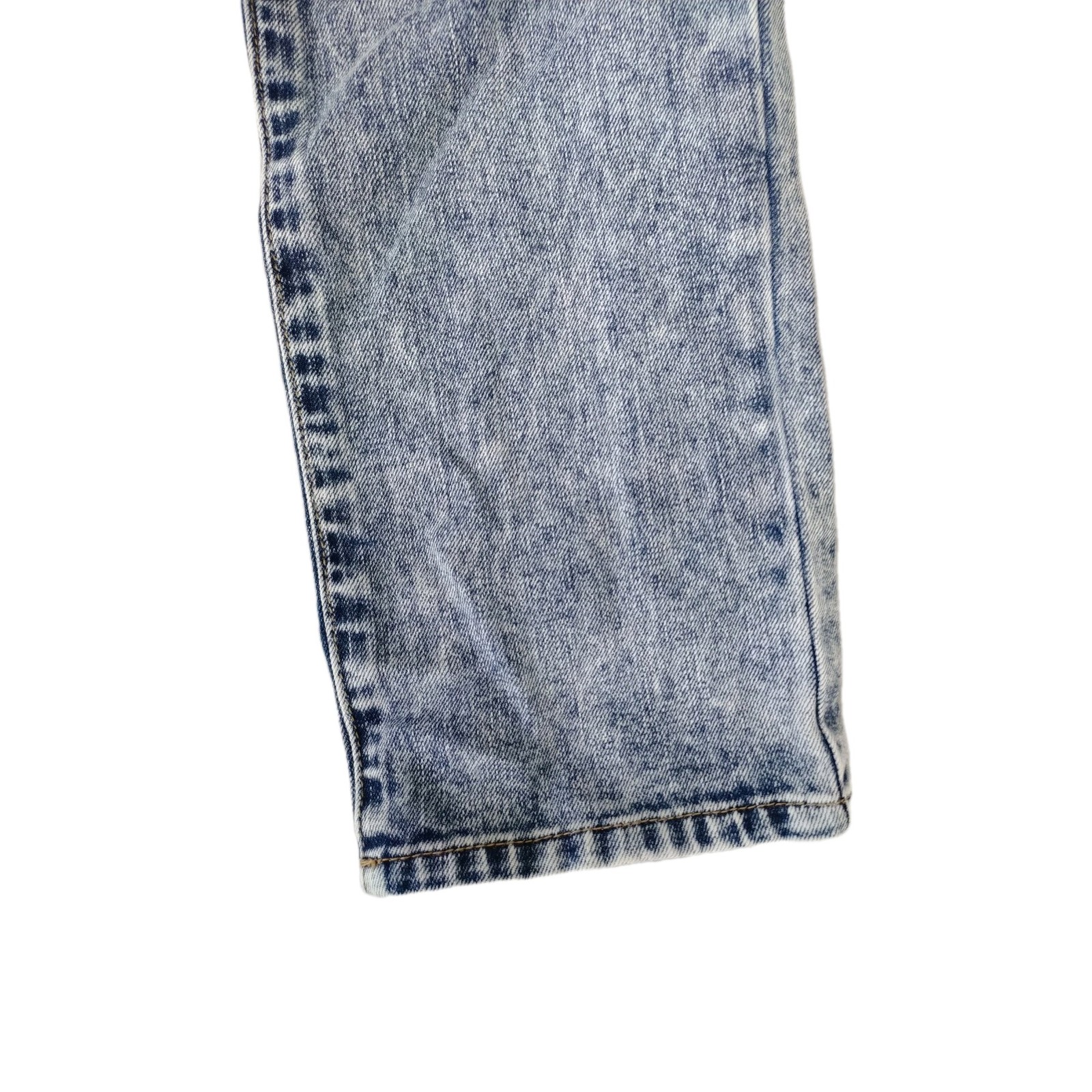 Guess Los Angeles Rise Modern Skinny Stretch Acid Washed Men’s Jeans 36×32