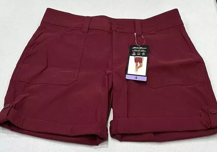 NWT Eddie Bauer Women’s Rolled Hem Bermuda Shorts, Eddie Bauer Shorts,