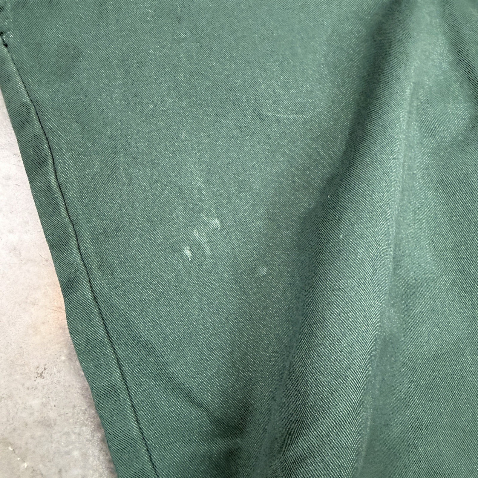 Dickies 874 Pants Mens 32×30 Green Work Wear Skateboard Flaws