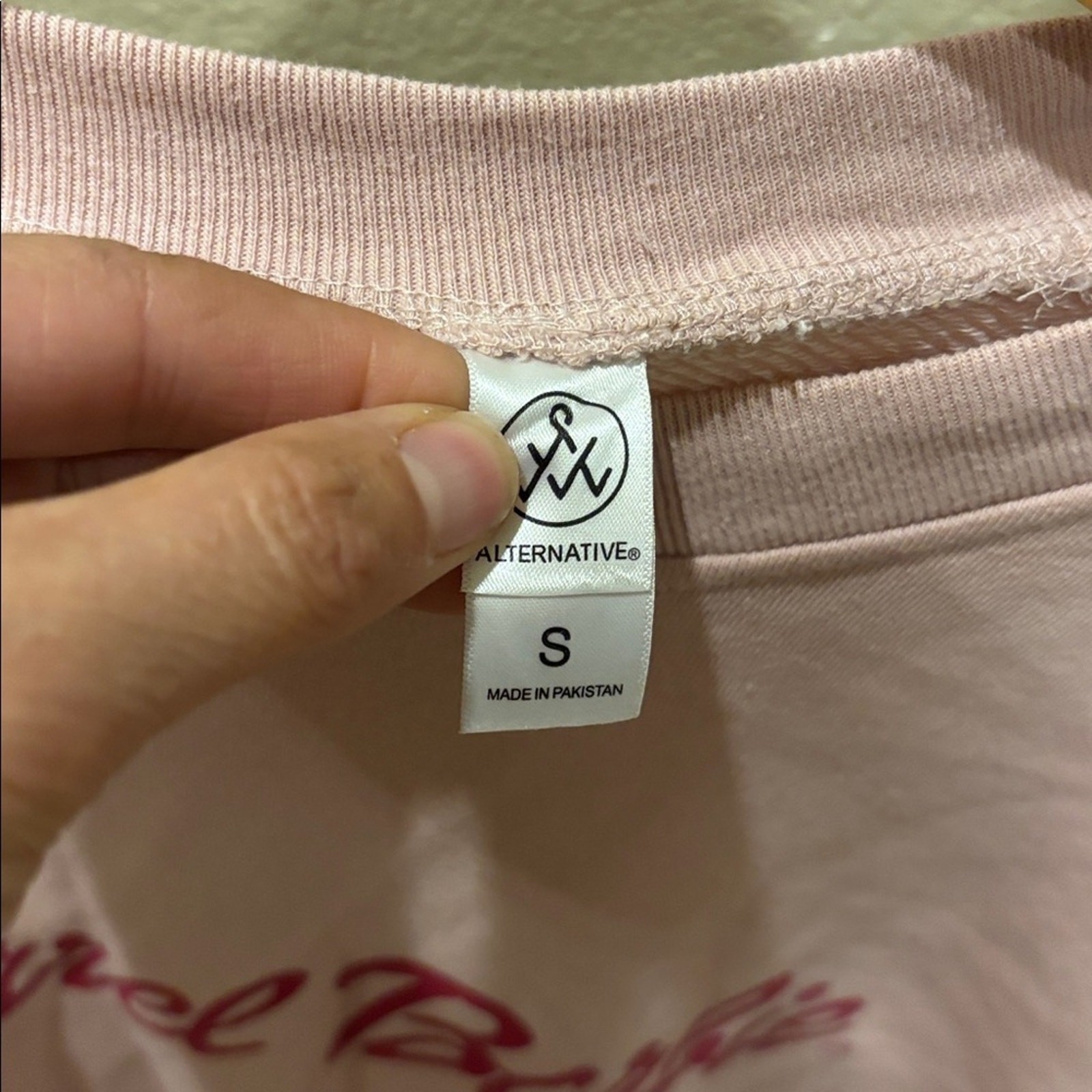 Barrel Barbie Light Pink Sweatshirt
