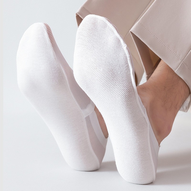 Men Boat Socks Thin Breathable Soft Casual Summer Invisible Sock High Quality