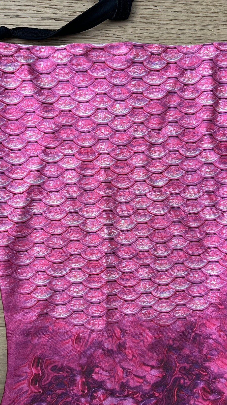 Fin Fun Mermaidens Toddler Bikini Top & Mermaid Tail Set | PINK Sz 3 | XS