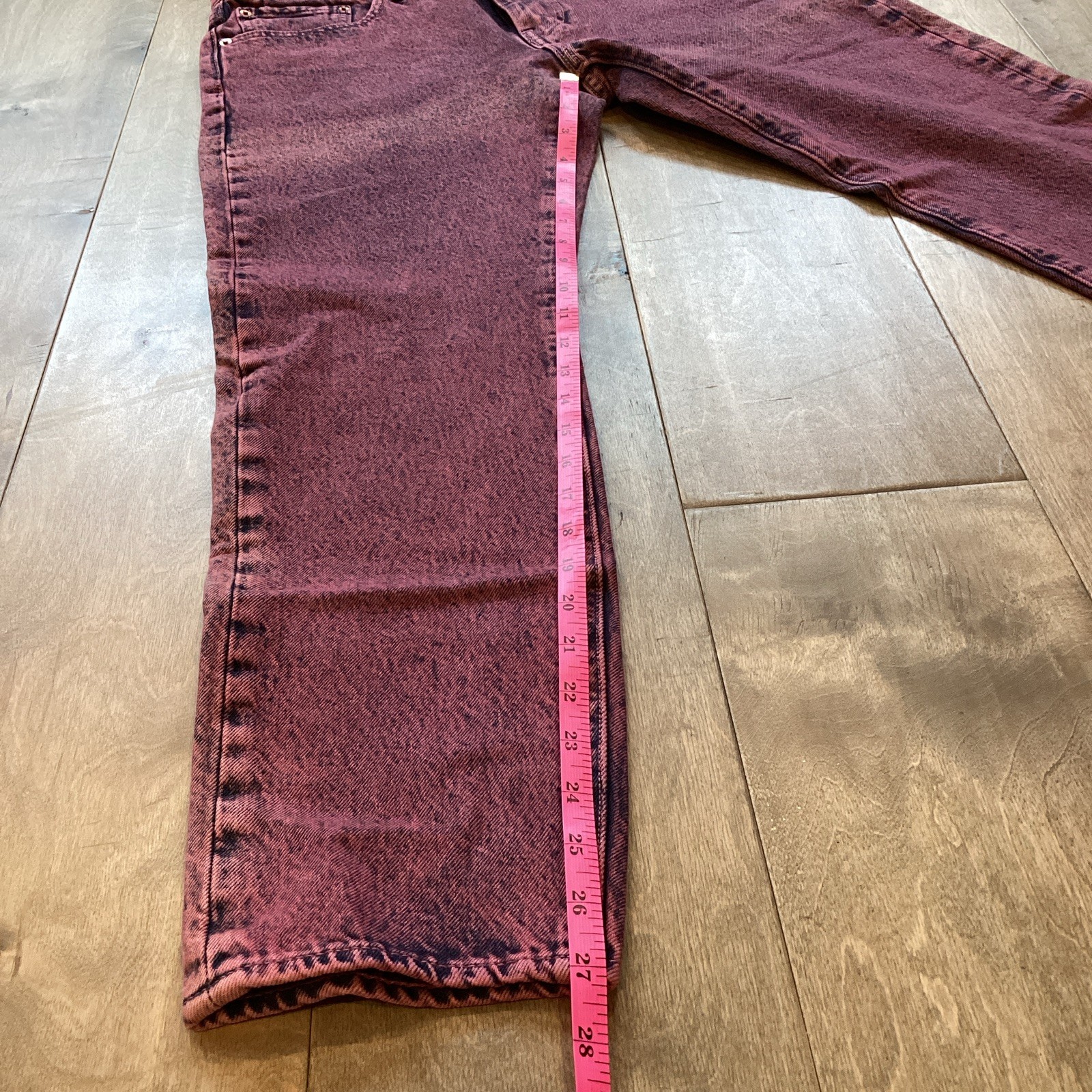 Levi’s Men’s 512 32×30 purple acid wash. *Read Description*