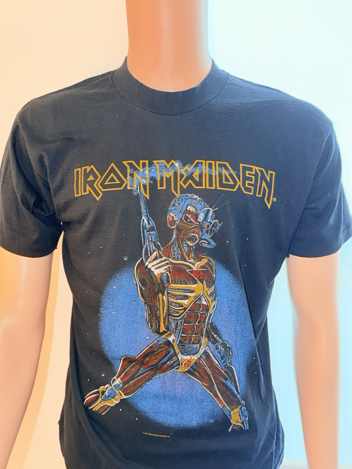 Vintage 1987 Iron Maiden “Somewhere On Tour” 87’ concert T-Shirt XL
