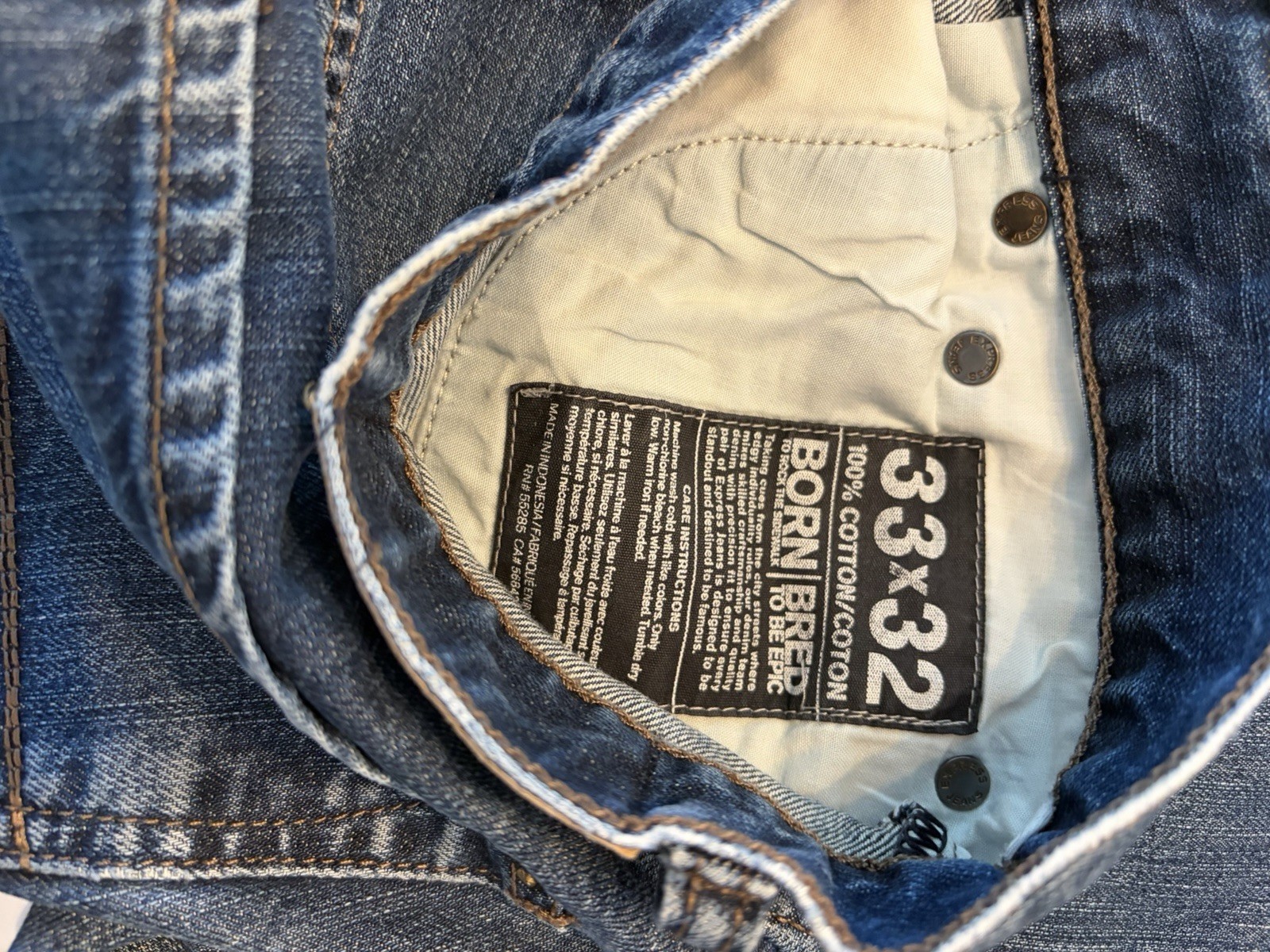 Men Express Jeans 33×32