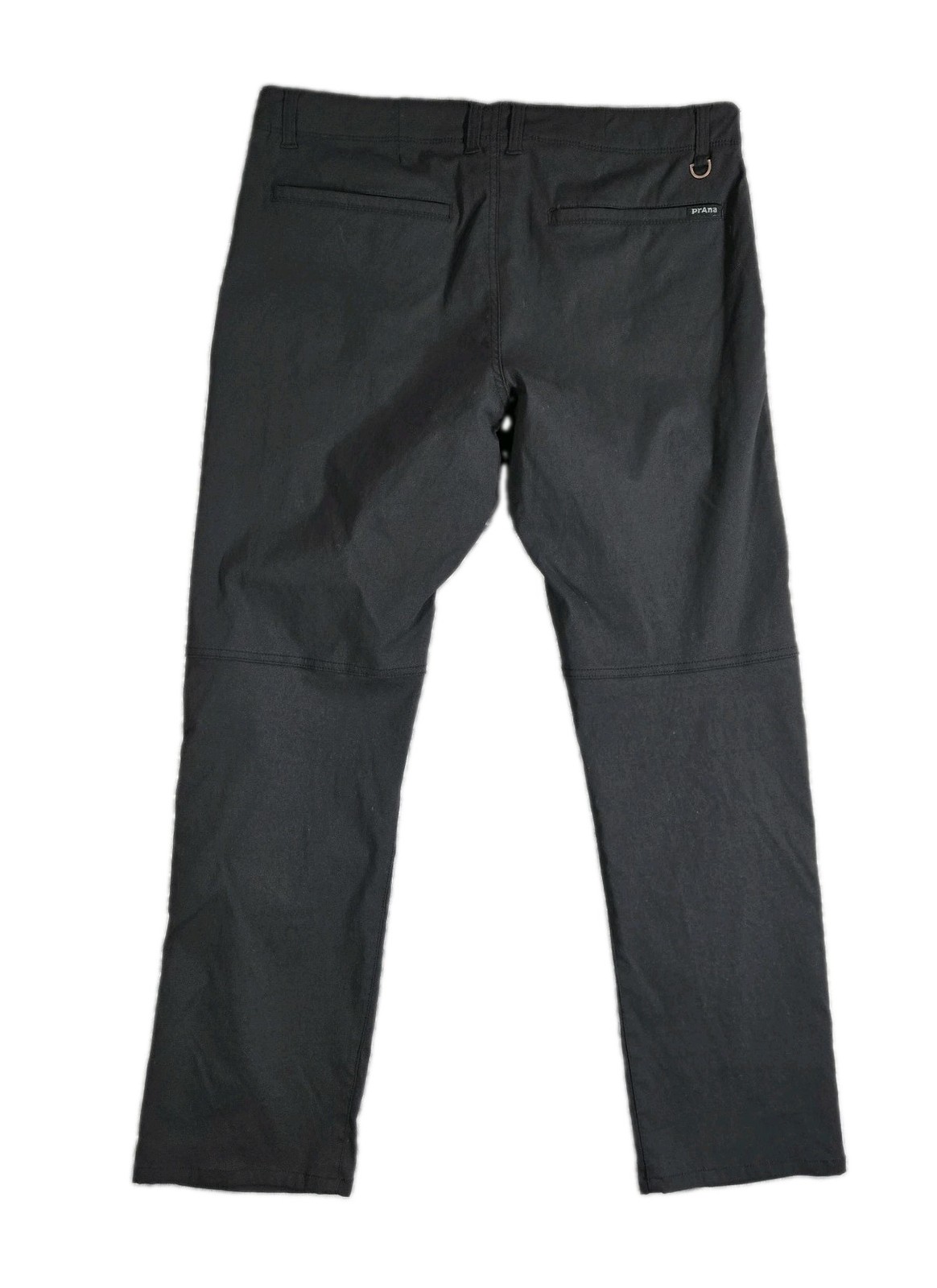 Mens Prana Hendrixton Pant Black Straight Black 36×30 Nylon Elastane