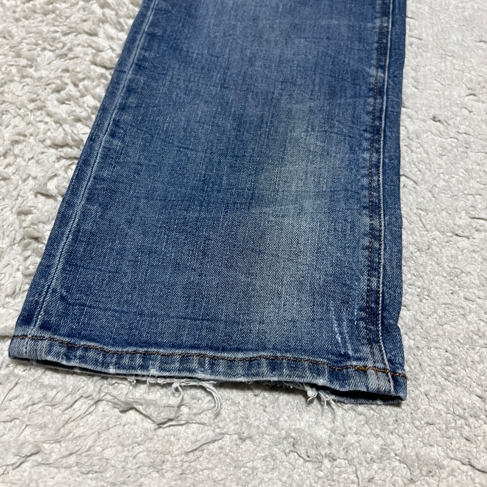 Diesel Jeans Men 32×32 Blue 1985 Larkee Straight Fit Relaxed Denim Casual