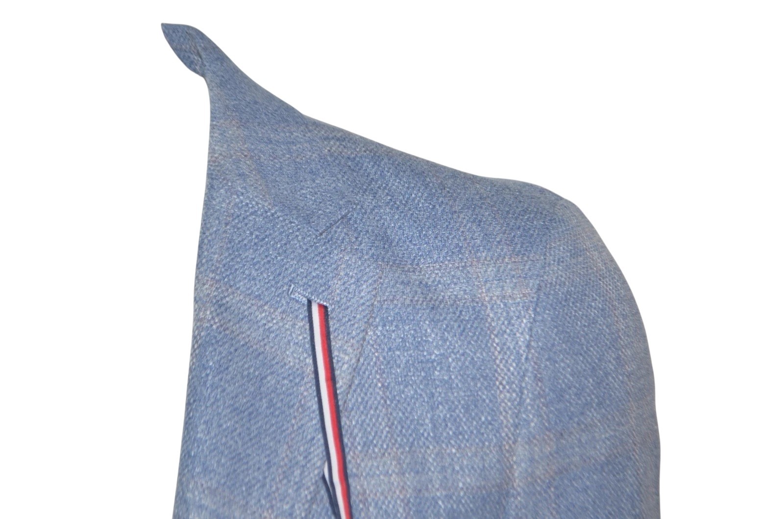 Tommy Hilfiger Mens Modern fit Sport Coat Blazer 42 R Light Blue Plaid