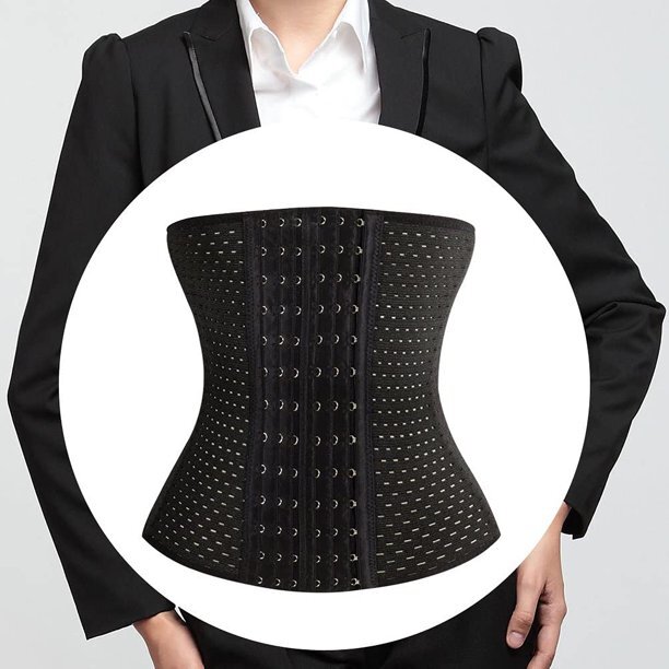 Women’s Waist Trainer Tummy Control Waist Cincher Adjustable Corset (6 Row Hook)