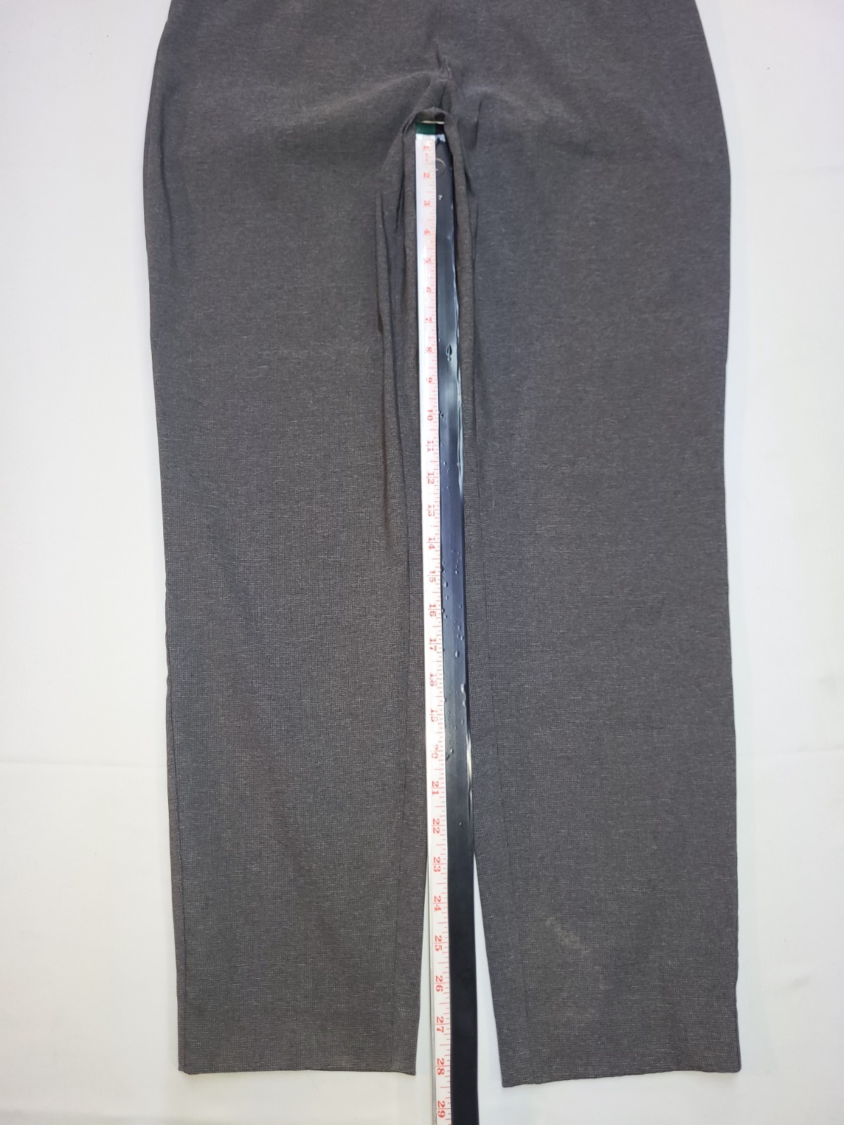 Denver Hayes Gray Pull On Career Pants Size 10×30