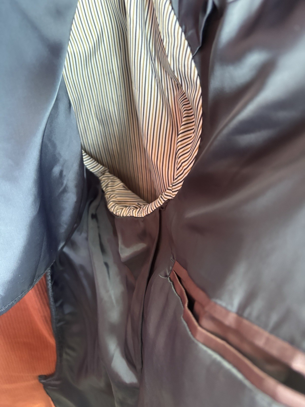 Jos. A. Bank 1905 Men’s Red Solid Corduroy Suit 44R 2-Piece 2-Button Notch