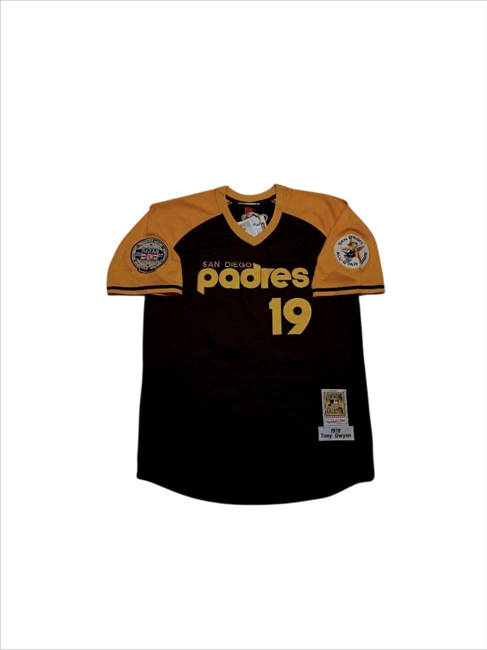 Tony Gwynn San Diego Padres 1982 Alternate Brown Men’s Pullover Baseball Jersey