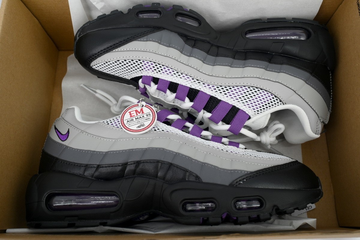 Nike Air Max 95 ‘Grey Purple’ Men’sHD8015-003CSize 7-12