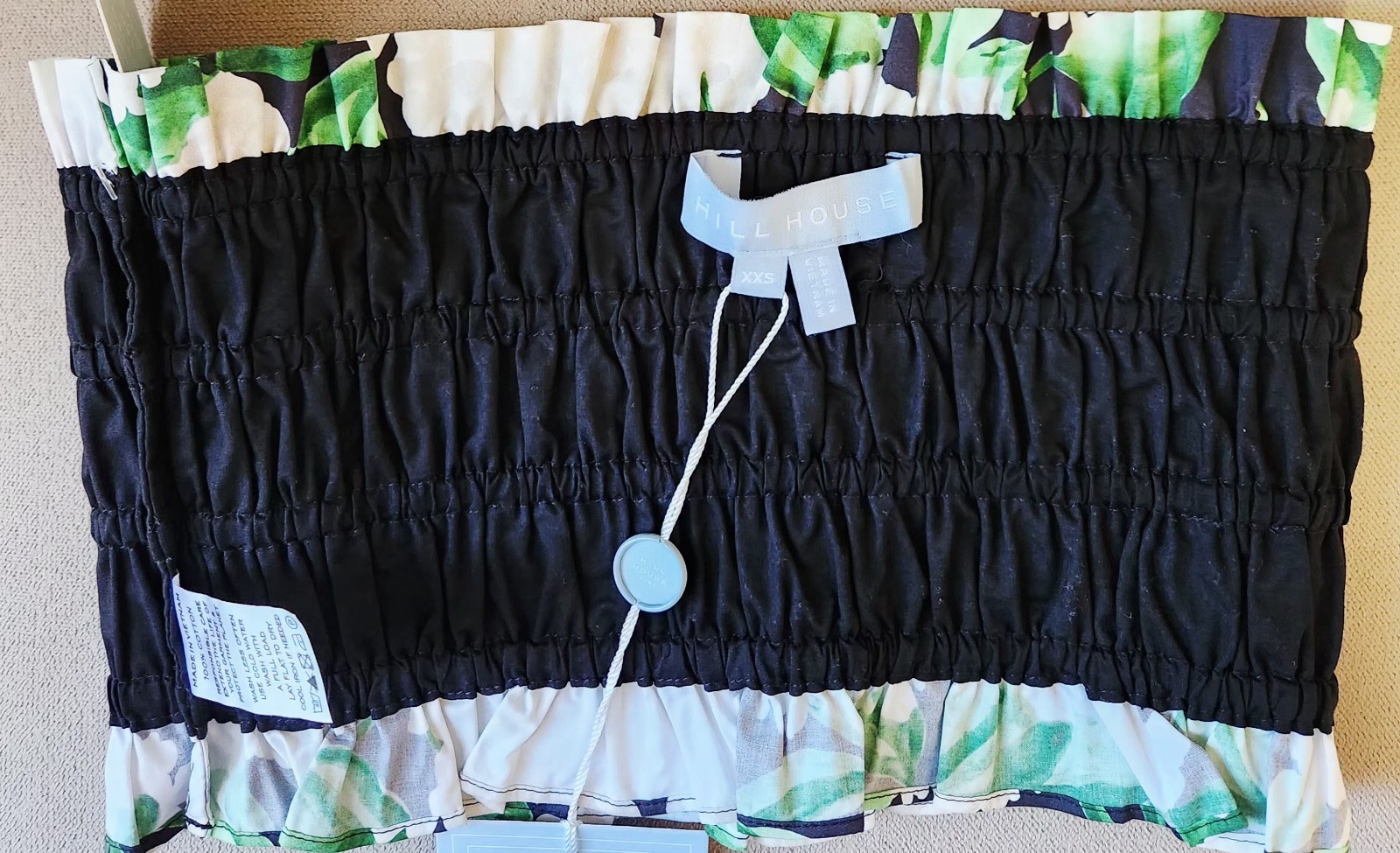 Hill House Top – Night Bloom Print – Size XXS – NWT!!!