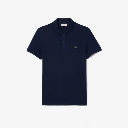 Lacoste Men’s Short Sleeve PH4012 Cotton Logo Casual Polo Shirt