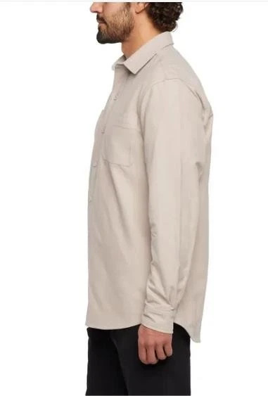 Woolrich Men’s 100% Cotton Chamois Shirt, Tan, Size XXL