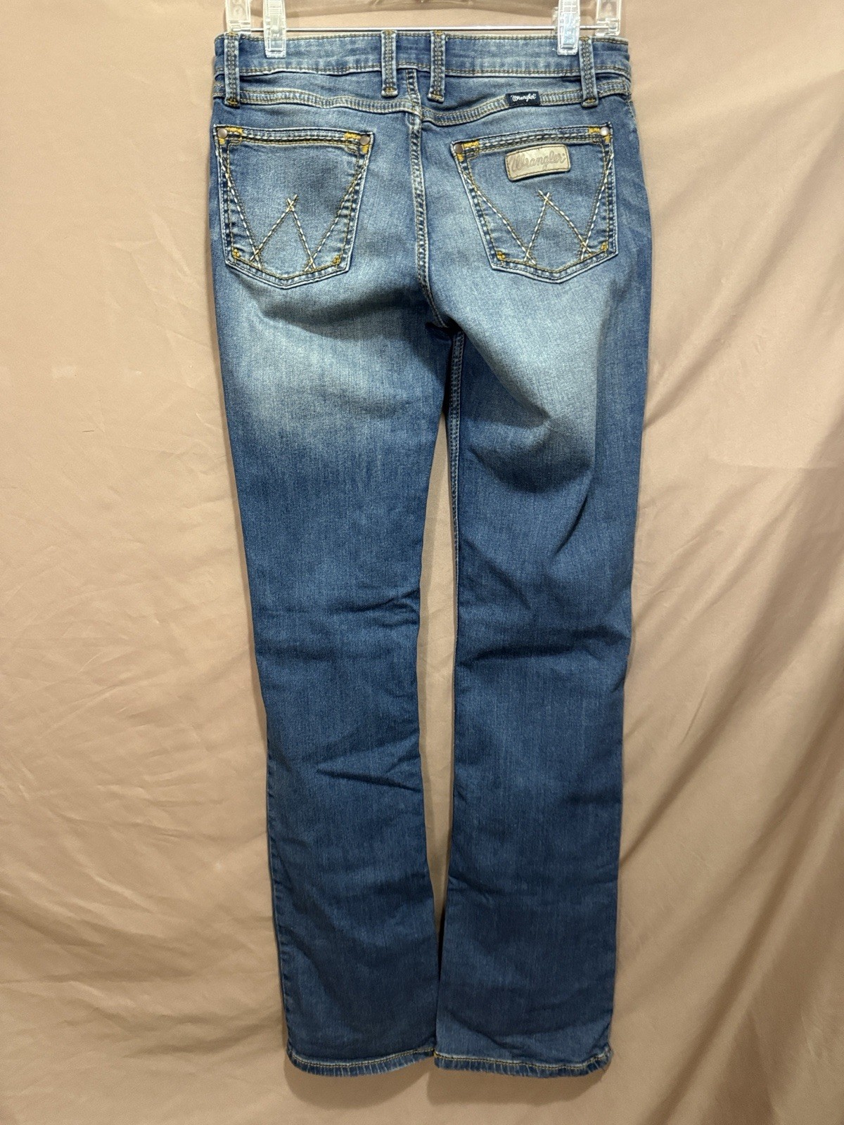 Wrangler Bundle Women’s Bootcut Jeans Blue Medium Wash Denim 28×36