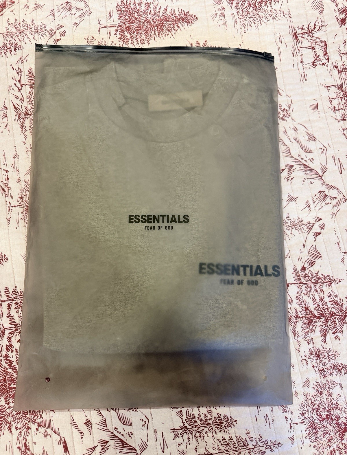 Essentials Fear of God ESSENTIALS dark oatmeal Short Sleeve T-Shirt XS