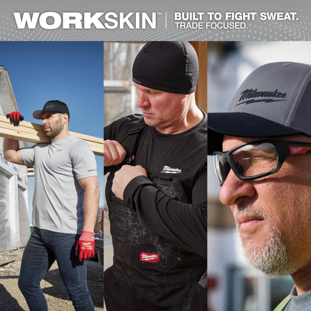 Milwaukee Gen II Men’s Work Skin Extra Large Gray Short-Sleeve T-Shirt