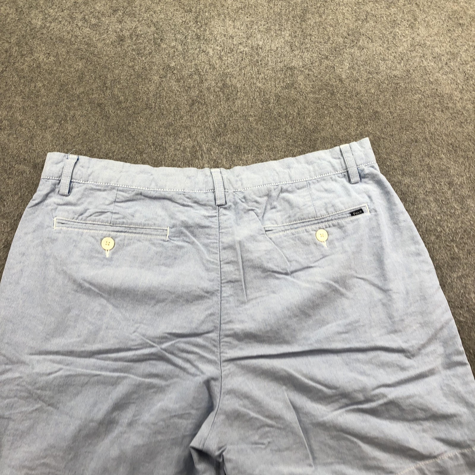 Polo Ralph Lauren Shorts Mens 33 Blue Chino Classic Fit 6 Inseam Casual