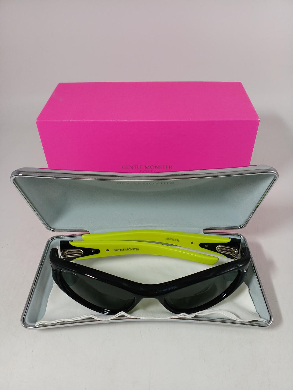 Gentle Monster Limitless S01 Blk Yel Bold Collection Sunglasses
