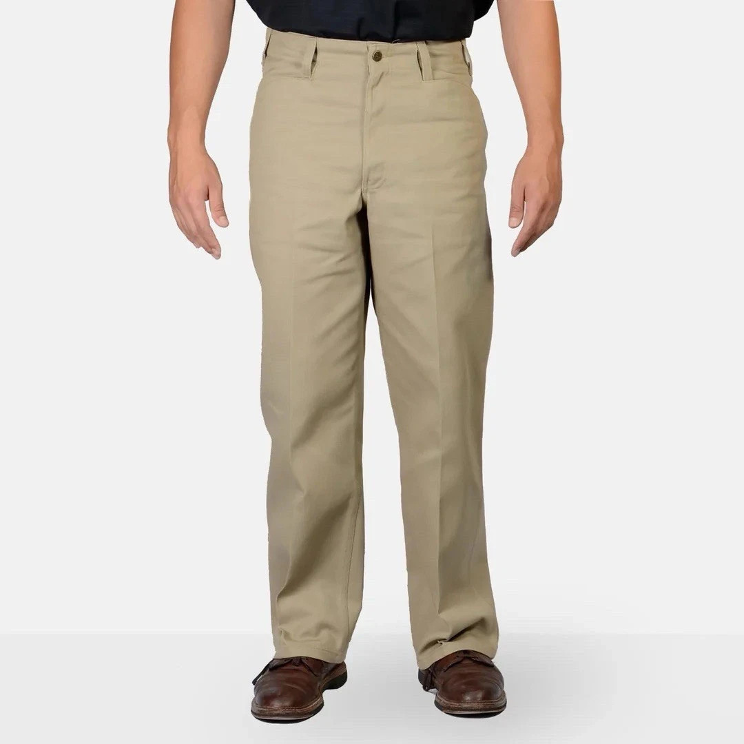 Ben Davis Men’s Original Pants Ben’s 50/50 Blend Classic Straight Leg Twill Pant