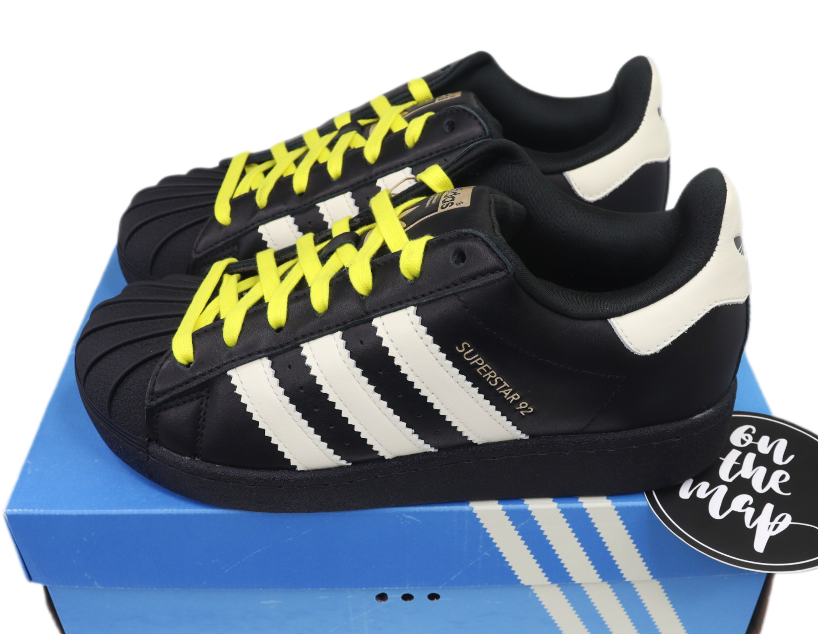 Adidas Superstar 92 x Pharrell Williams Black UK 5 8 9 10 11 12 13 US JI4267 New