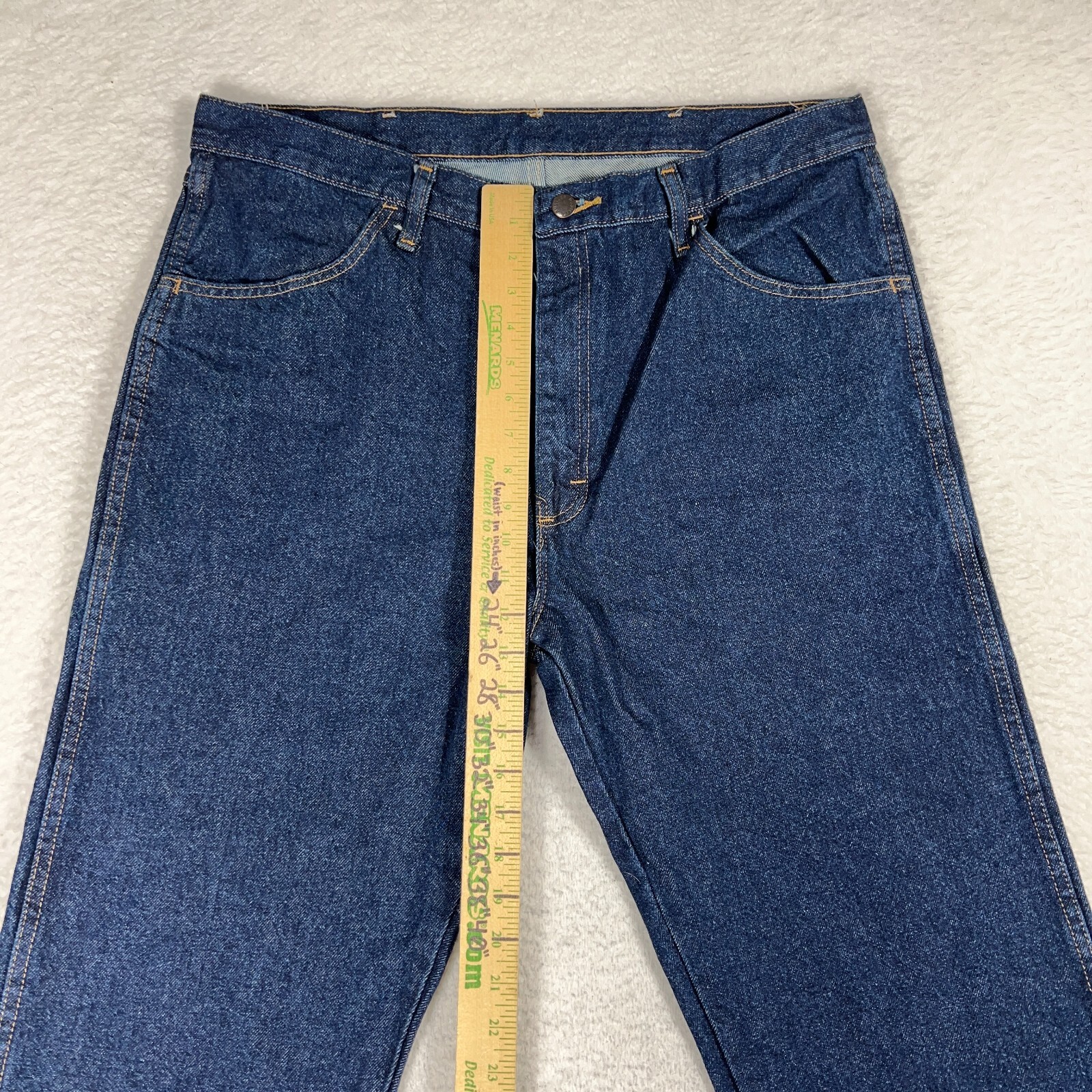 Rustler by Wrangler Mens 38X32 (Fits 36.5×31.5) Regular Fit Leg Jeans NWT