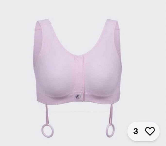 MASTHEAD Size XL Style 042 Elizabeth Pink Surgical Bra New In Bag