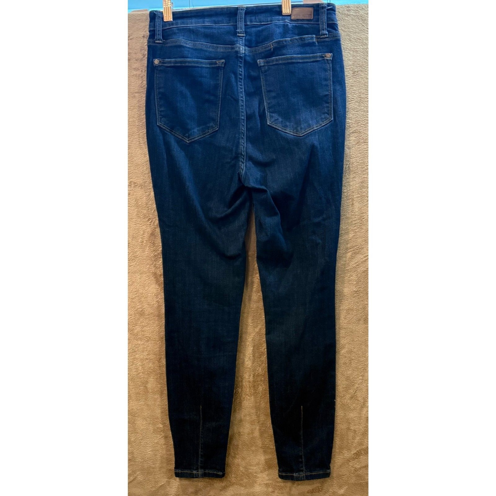 Judy Blue Dark Wash Skinny Jeans High Rise Clean Non Distressed Denim Size 9/29