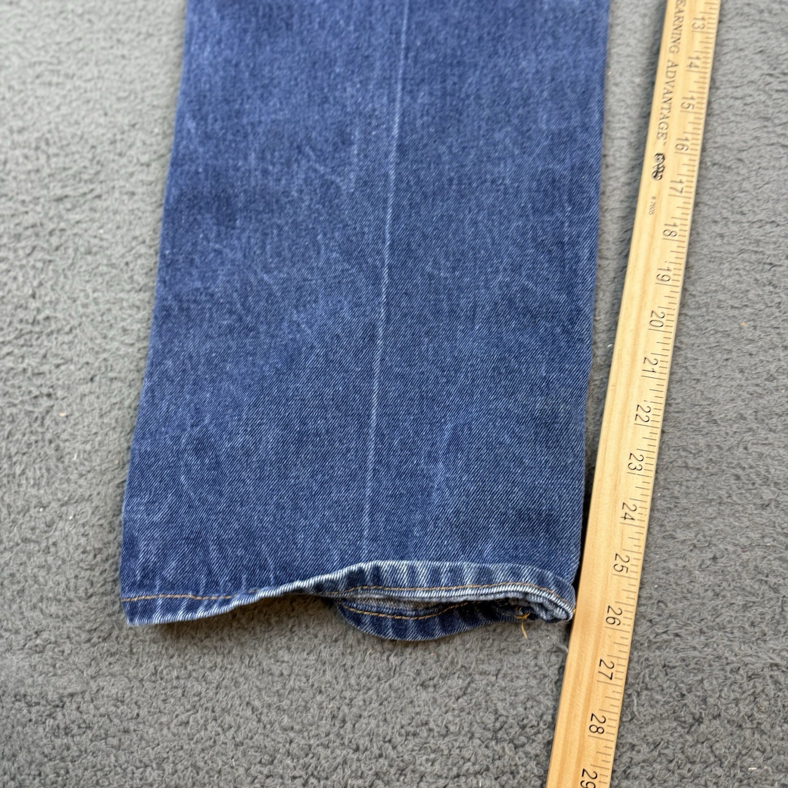Vintage Kno Betta Jeans Mens 46×32 Blue Denim Baggy Skater Straight Leg
