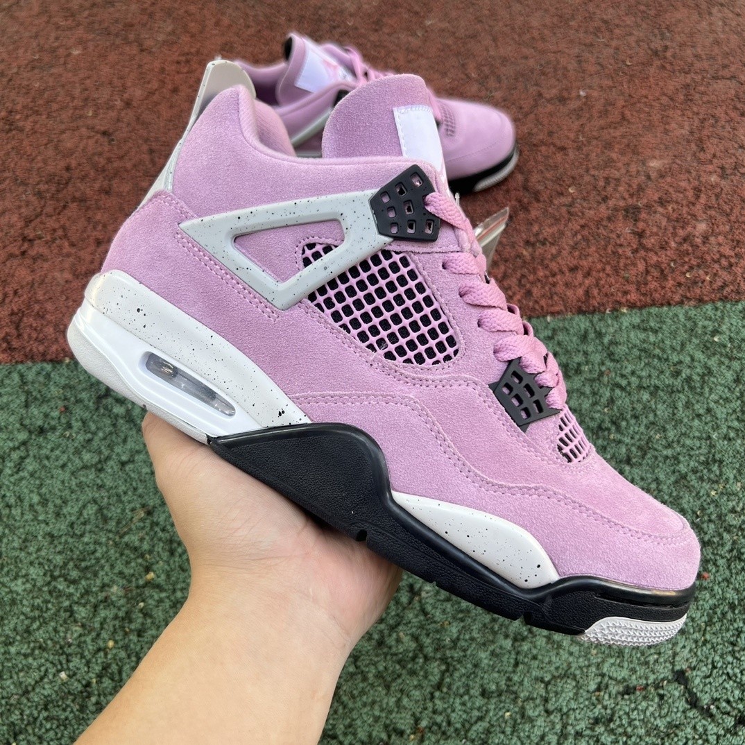 AJ 4 Retro Orchid AQ9129-501 Men’s Shoe Sizes 4-13 (New With Box)