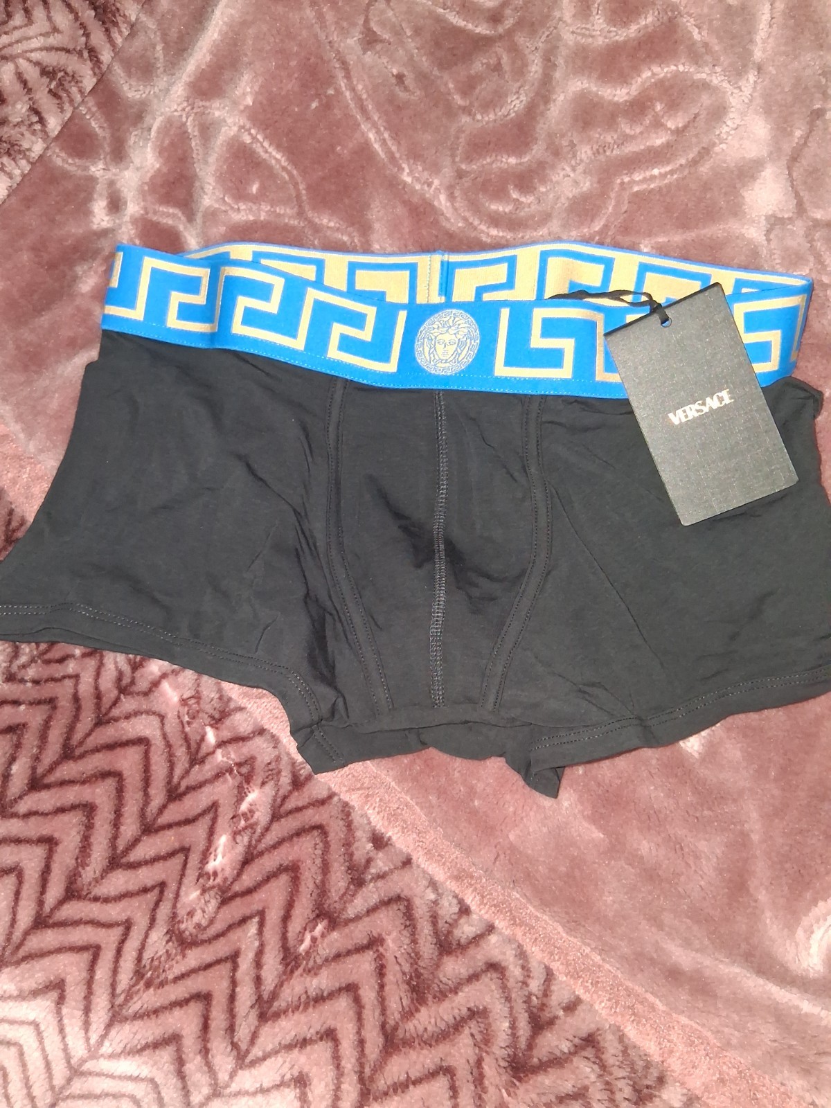 Versace Mens Low Rise Trunk Underwear Size 5