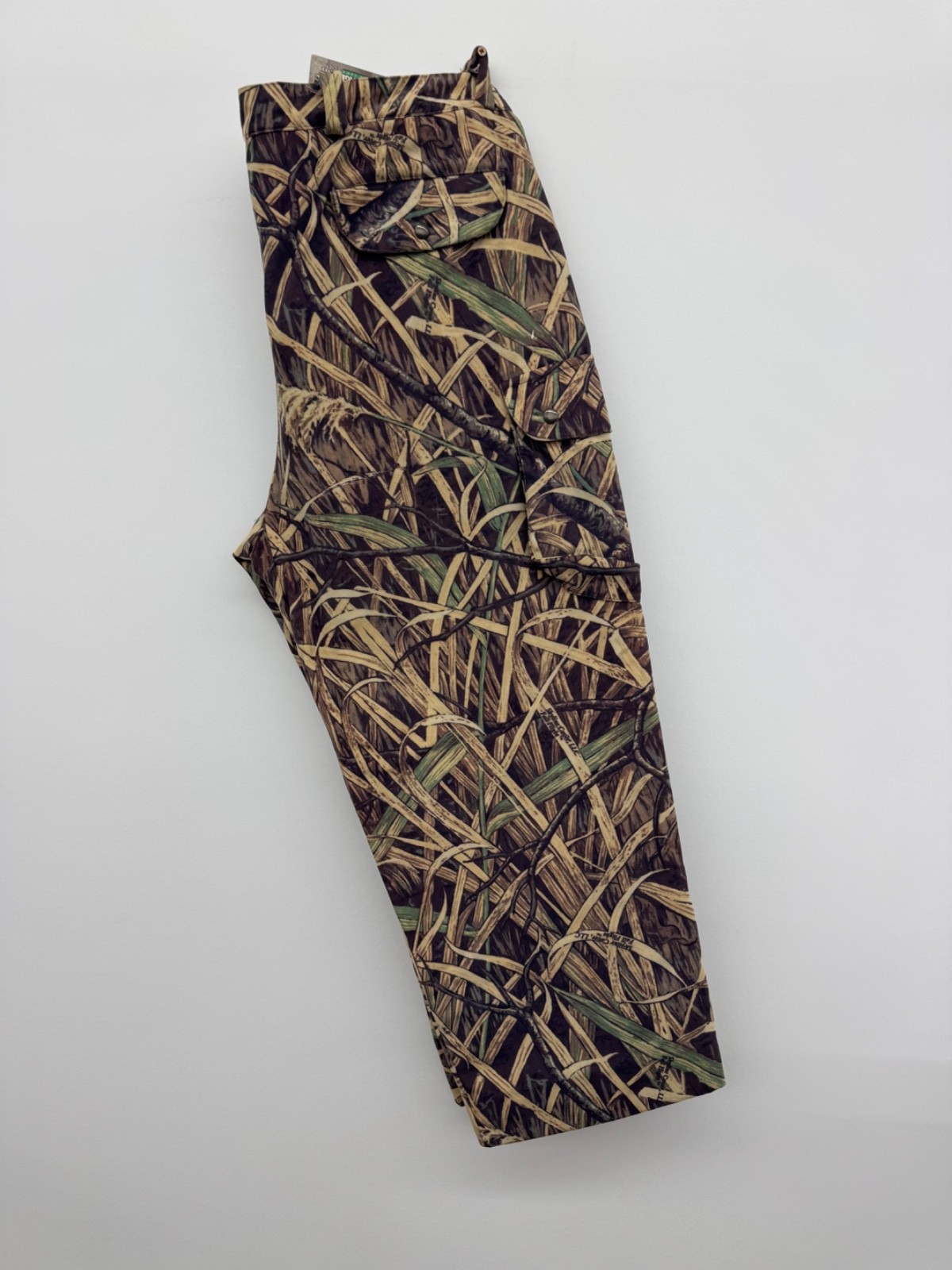 Morinoli Maurizio Men’s Cargo Pants 40×25 Green 100% Polyester Trousers NWT