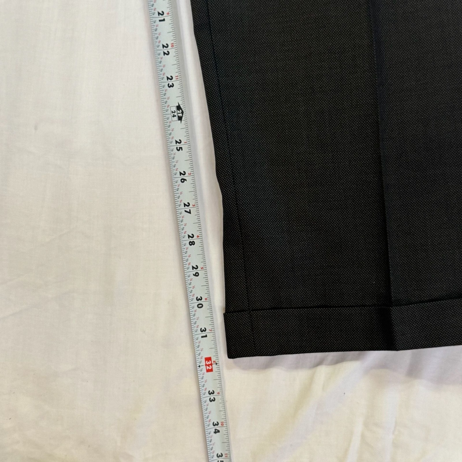 Lauren Ralph Lauren Grey Pure New Wool Two-Button Suit Set
