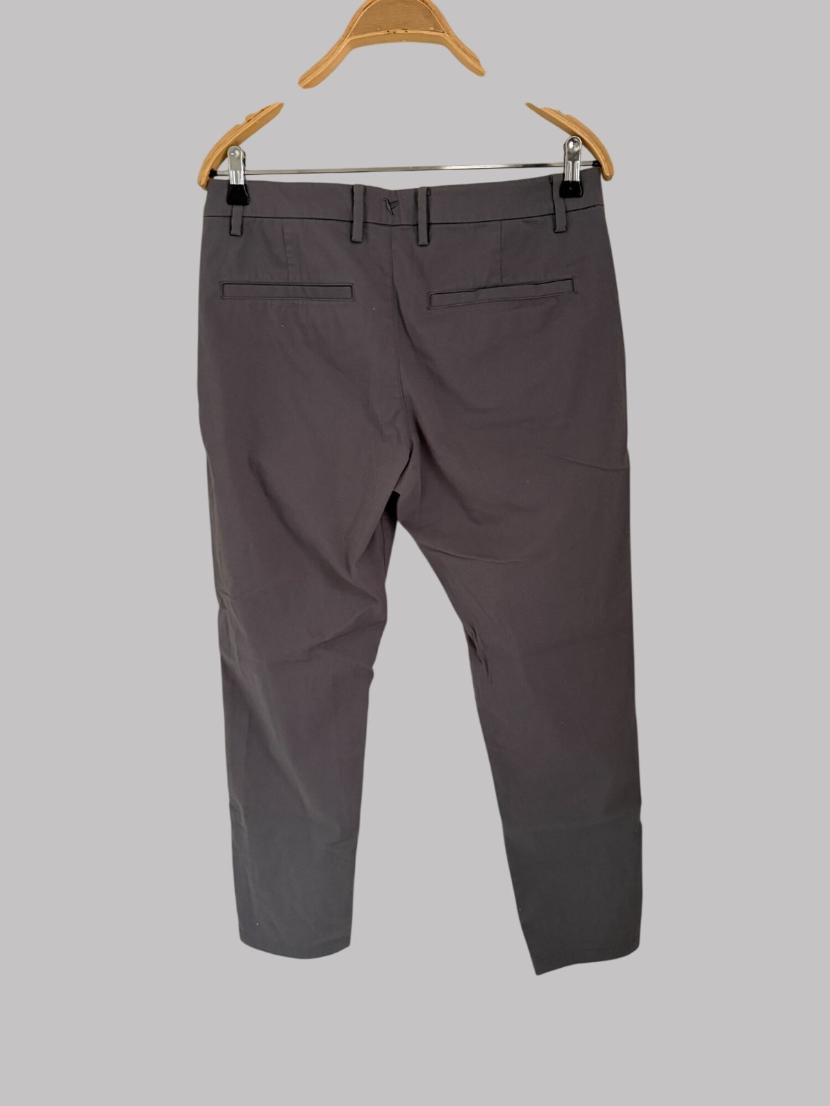 Birddogs Mens Slim Fit Beige Stretch Pants Size 32×30 Cotton/Nylon/Elastane Blen