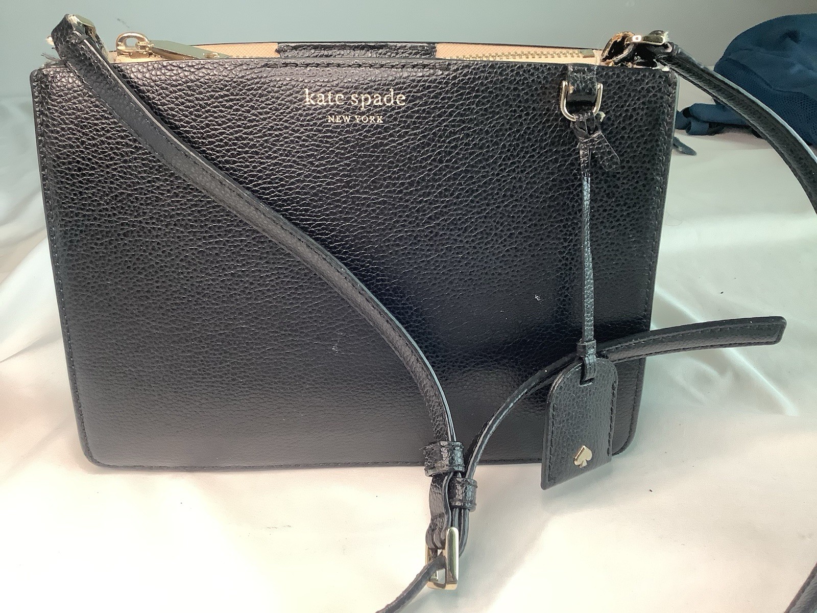 Kate Spade New York Crossbody Bag Purse Eva Black Read Description